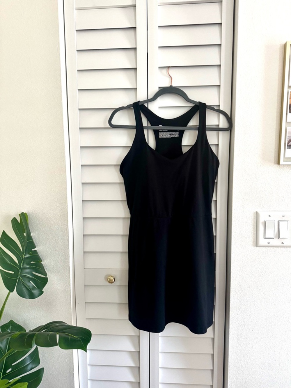 All in Motion black athletic dress size medium